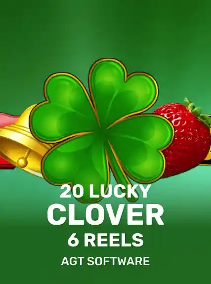 20 Lucky Clover 6 reels game tile